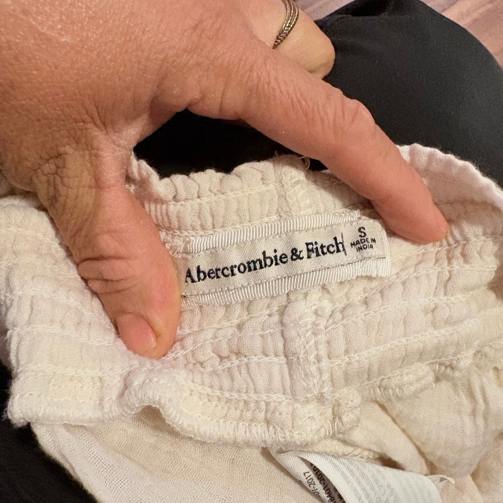 Abercrombie & Fitch White Boxers Premium Comfort